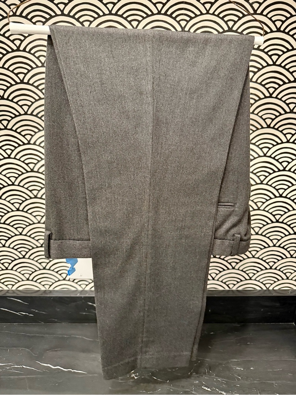 J. Crew Men's Bowery Gray Dress Pants